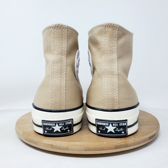 Converse‎ Chuck Taylor 70 Hi Shoes Mens 9.5 Light Brown Classic Retro Sneakers - Picture 8 of 13